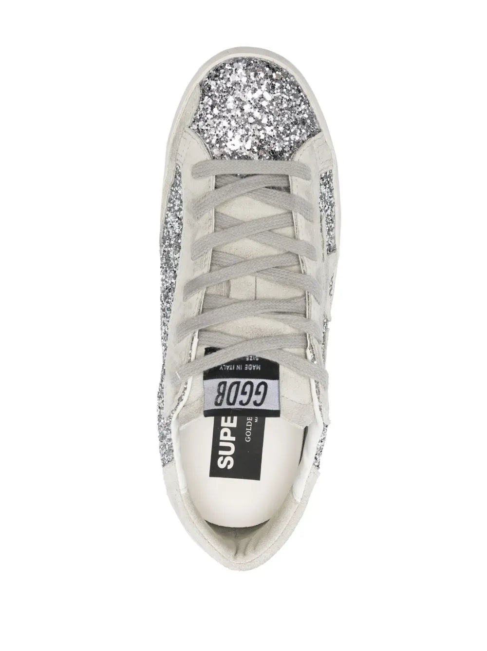 Golden Goose Super-Star Glitter Sneakers for Comfortable Everyday Style