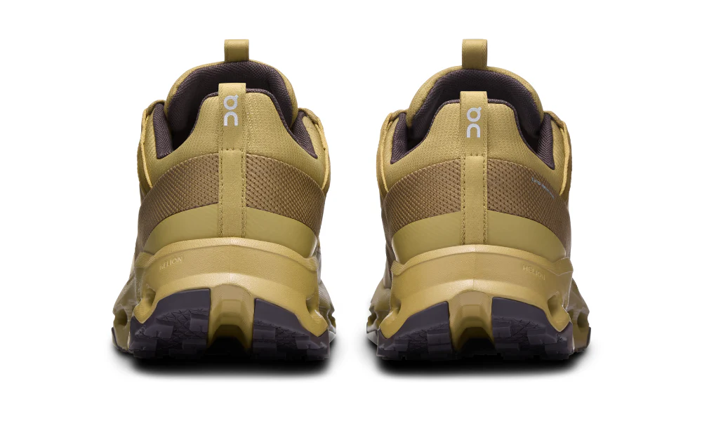 On Running Cloudhorizon Waterproof Safari Olive Cushioned Hiking Shoes