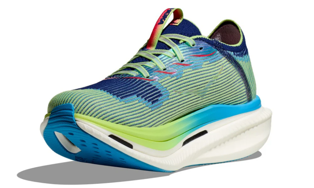 Hoka Cielo X1 Unisex Performance Road Running Shoes Blue Green