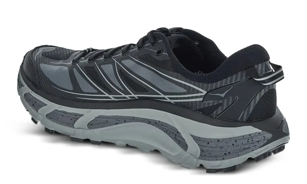 Hoka Mafate Speed 2 Black Technical Trail Running Sneakers Unisex