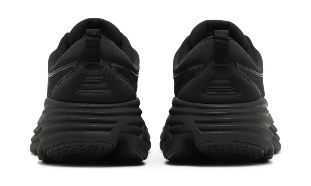 Hoka Bondi 8 Black Maximum Cushioning Performance Running Shoes