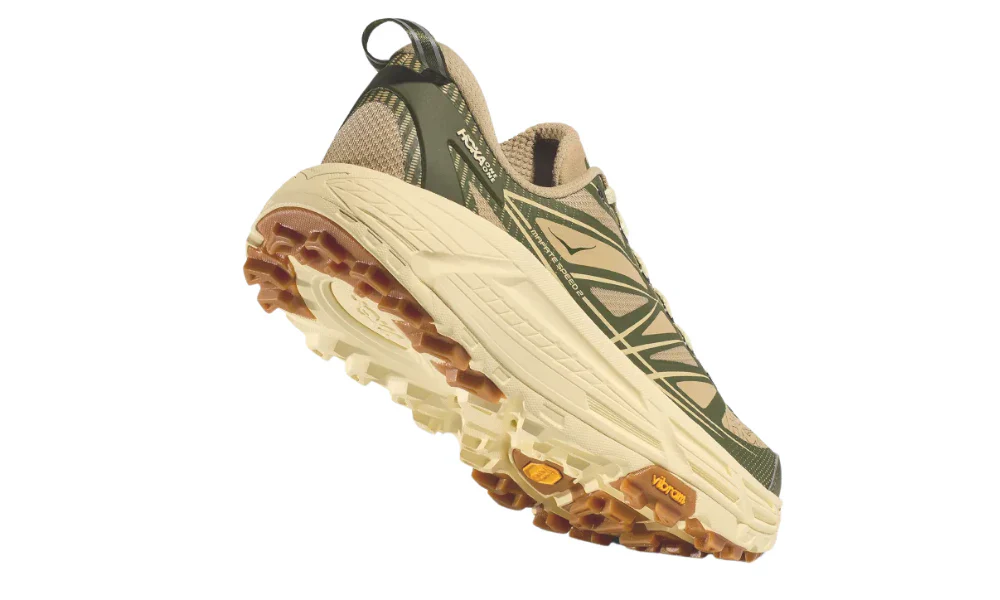 Hoka Mafate Speed 2 Olive Green Lightweight Technical Running Shoes