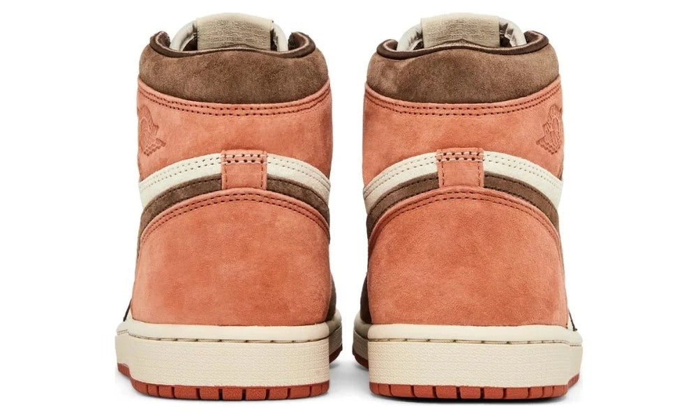 Air Jordan 1 Retro High OG Dusted Clay Suede Sneakers