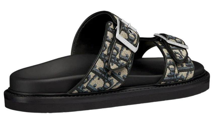 Dior Aqua Sandal "Beige and black"