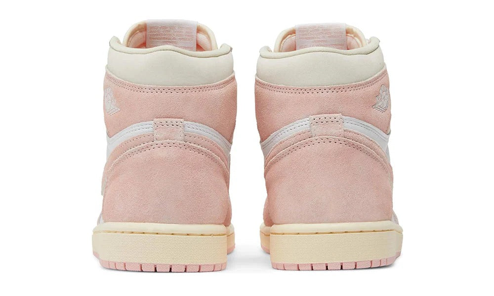 Air Jordan 1 Retro High OG Washed Pink Suede Sneakers