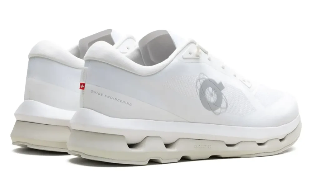On Running x Kith Cloudzone White Ice Lightweight Performance Sneakers
