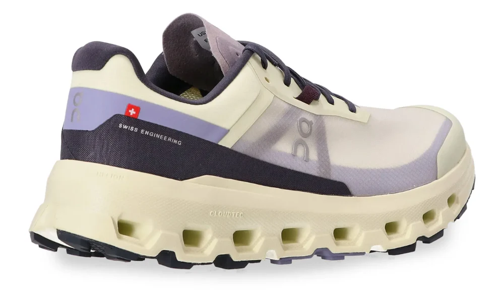 On Running Cloud Vista 2 Beige Lightweight Trail Performance Sneakers