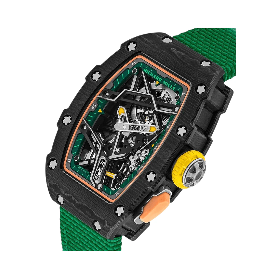 Richard Mille RM 07-04 Black Carbon TPT Automatic Sport Watch