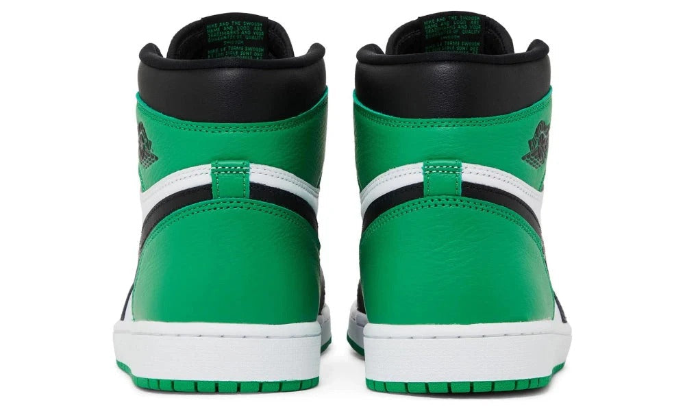 Air Jordan 1 Retro High OG Lucky Green High Top Basketball Sneakers