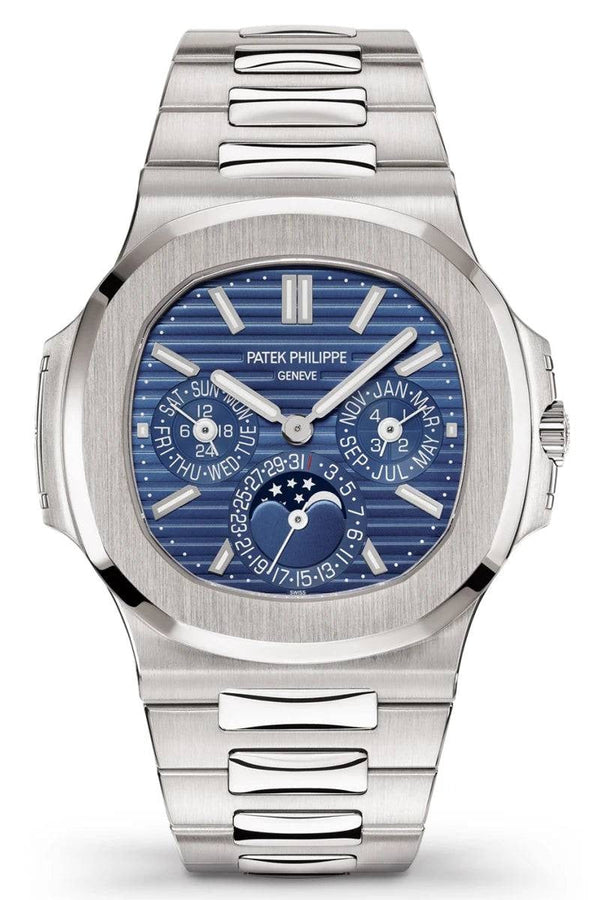 Patek Philippe Nautilus 5740/1G-001 White Gold Perpetual Calendar Luxury Watch
