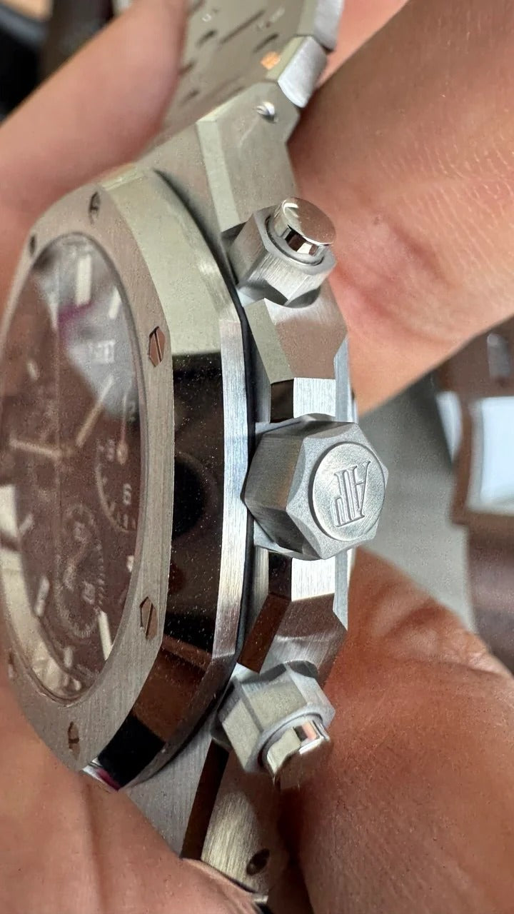 Audemars Piguet Royal Oak Anniversary Chronograph Luxury Automatic Wrist Watch