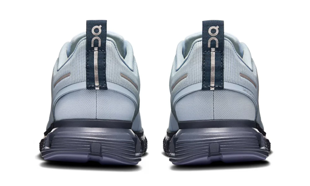 On Cloud 6 Waterproof Heather Metal All-Day Cushioned Running Shoes