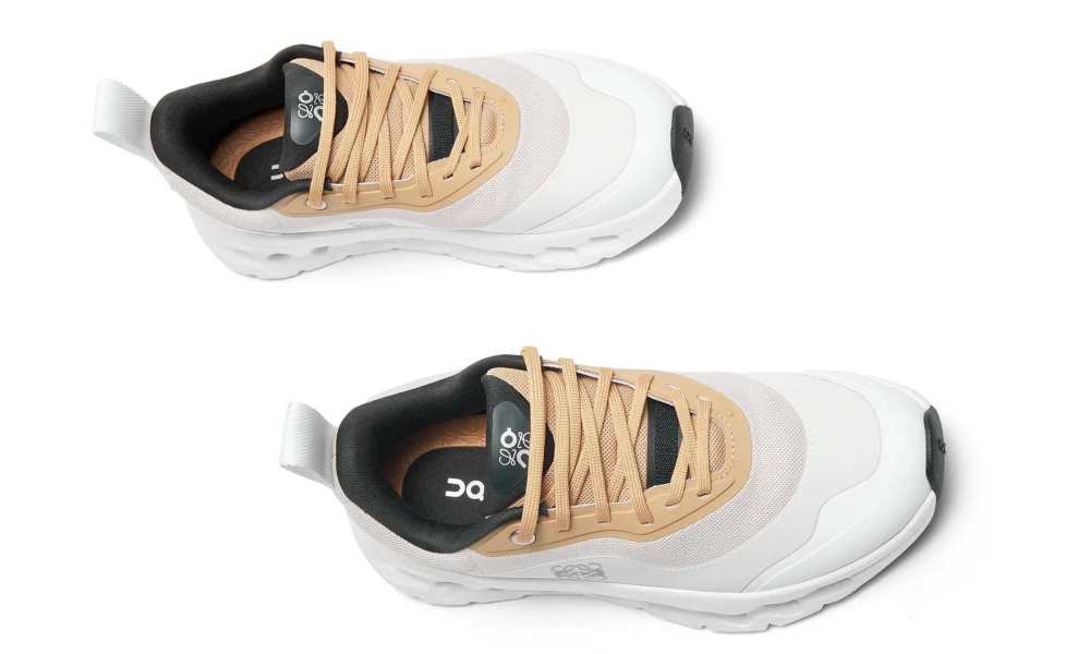 Loewe x On Cloudtilt 2.0 Tan White Lightweight Mesh Sneakers