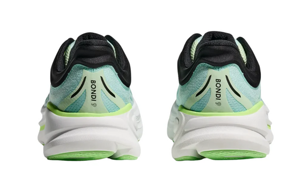 Hoka Bondi 9 Running Shoes Luna Moth Blue Spark Unisex