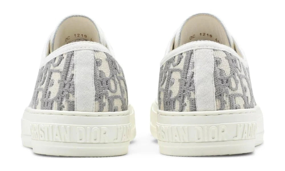 Walk'N'Dior Embroidered Canvas Low 'Grey'