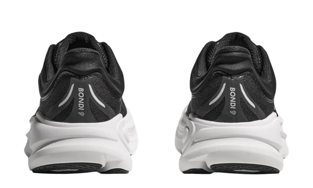 Hoka Bondi 9 Running Shoes for Maximum Cushioning Black White