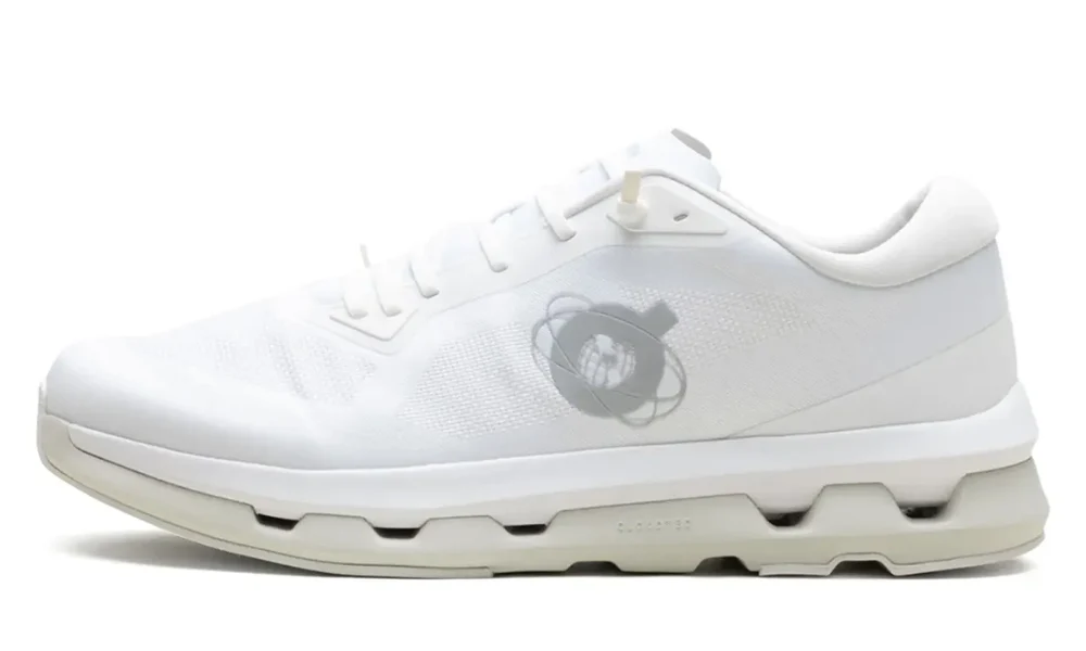 On Running x Kith Cloudzone White Ice Lightweight Performance Sneakers