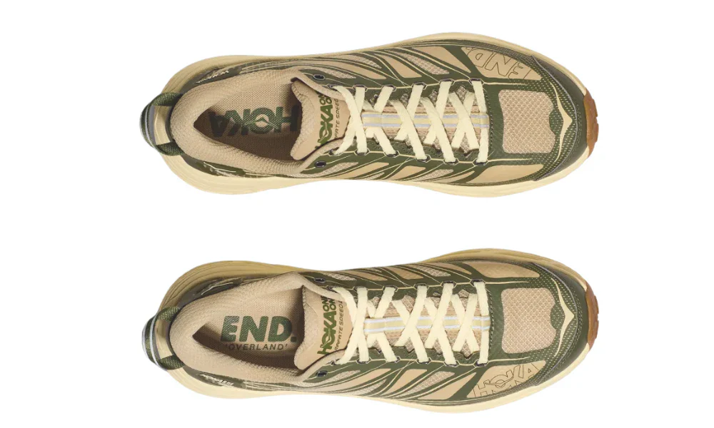 Hoka Mafate Speed 2 Olive Green Lightweight Technical Running Shoes