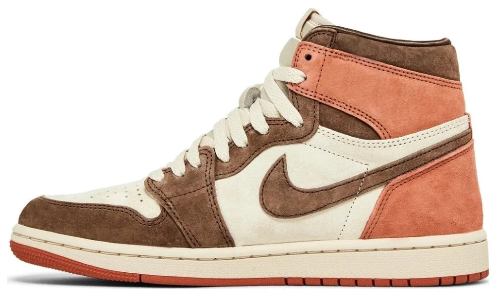 Air Jordan 1 Retro High OG Dusted Clay Suede Sneakers