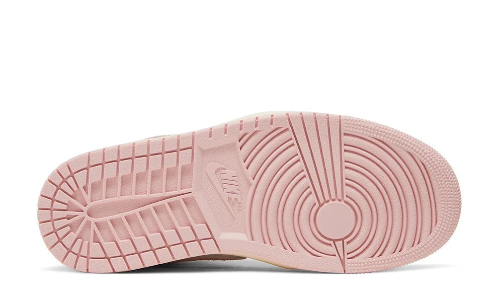 Air Jordan 1 Retro High OG Washed Pink Suede Sneakers