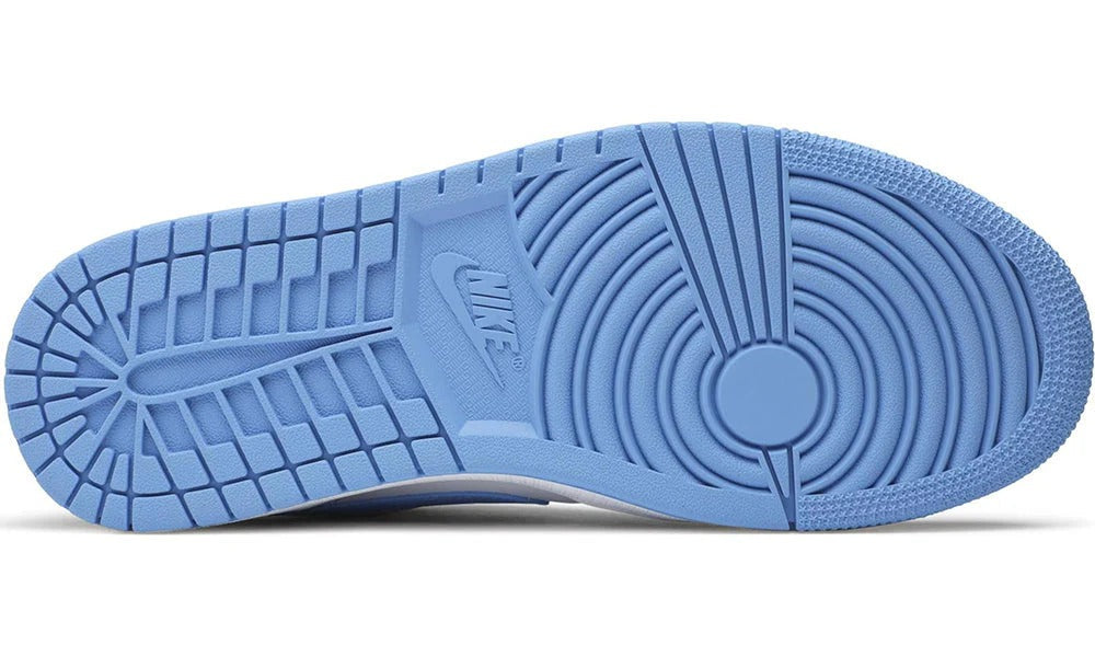 Women's Air Jordan 1 Low UNC University Blue White Leather