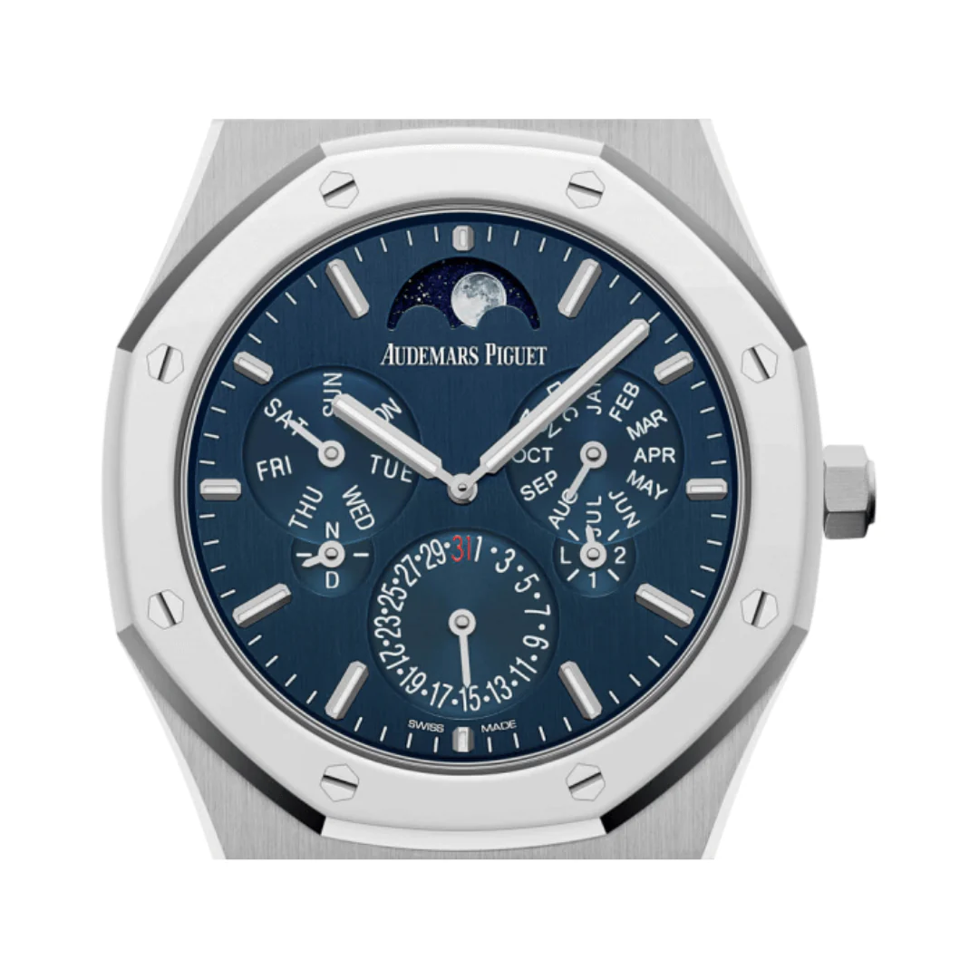 Audemars Piguet Royal Oak Ultra-Thin Blue Dial Men's Watch