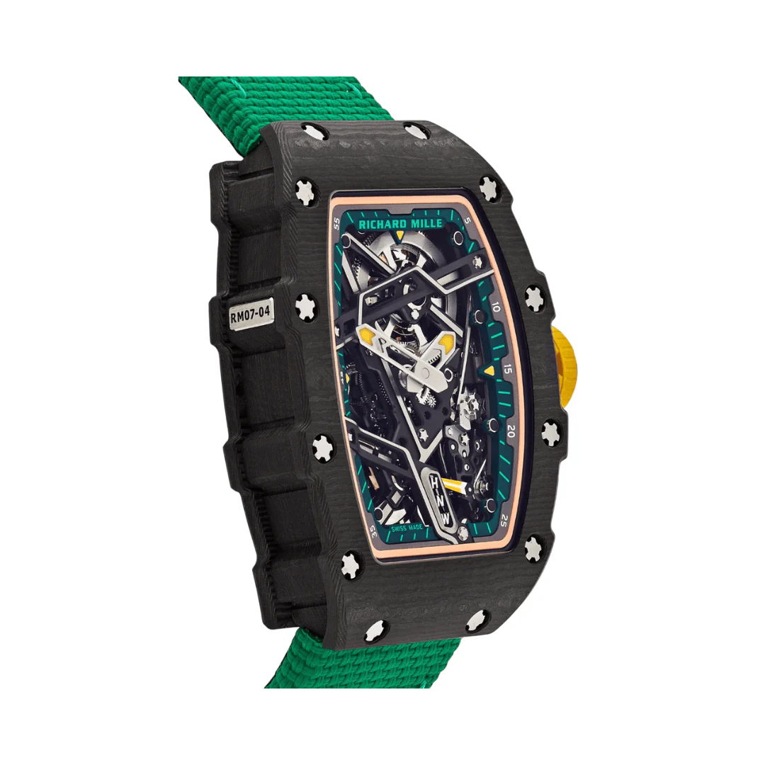 Richard Mille RM 07-04 Black Carbon TPT Automatic Sport Watch