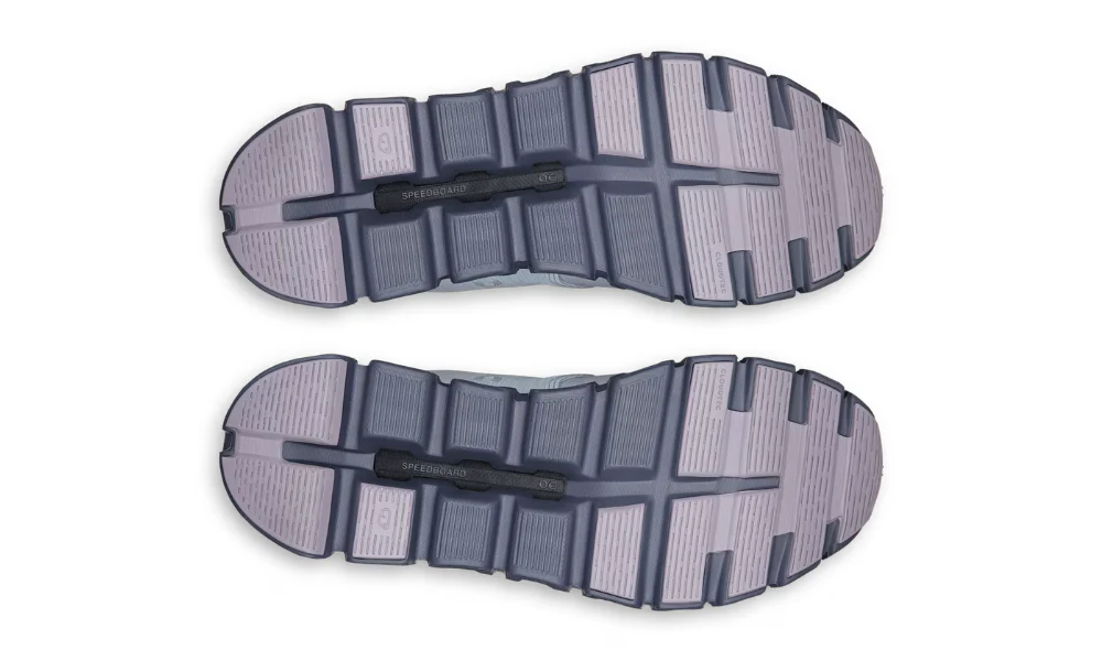 On Cloud 6 Waterproof Heather Metal All-Day Cushioned Running Shoes