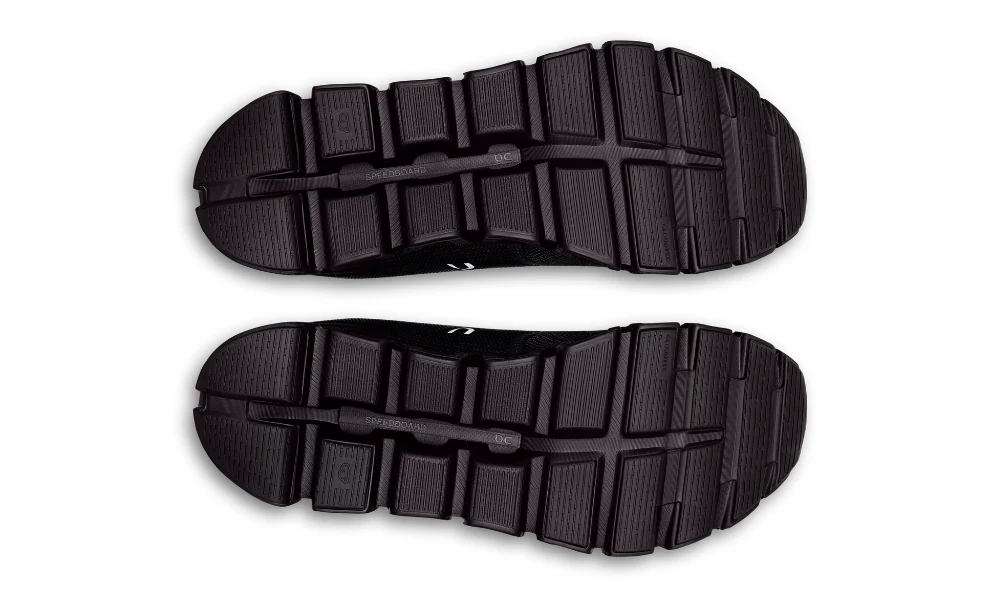 On Cloud 6 Waterproof All Black Performance Running Shoes