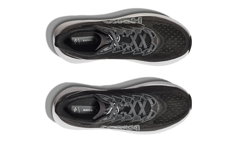 Hoka Mach 6 Men's Wide Fit Responsive Road Running Shoes