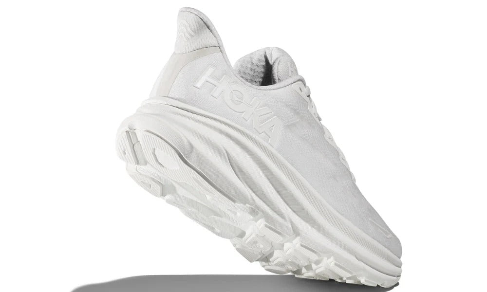 Hoka Clifton 9 Lightweight Breathable Cushioned Running Shoes White