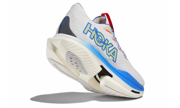 Hoka Cielo X1 Men's Road Running Shoes White Virtual Blue