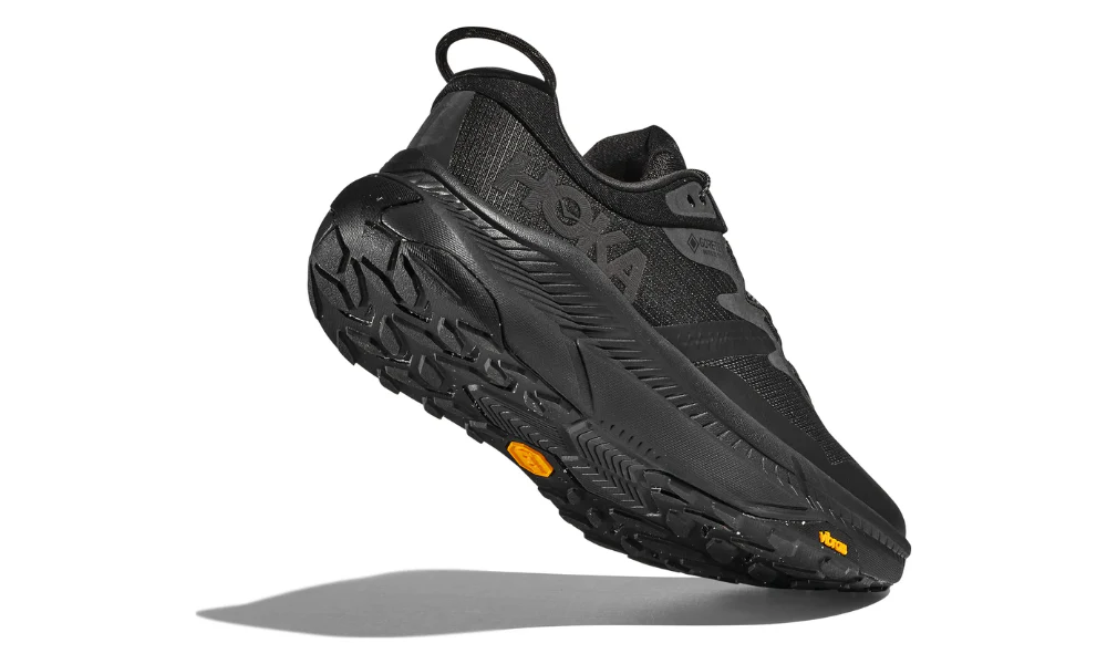 Hoka Transport GORE-TEX Triple Black Waterproof Urban Hiking Sneakers