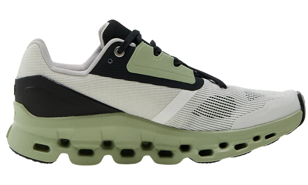 On Running Cloudstratus Performance Running Shoes White and Black