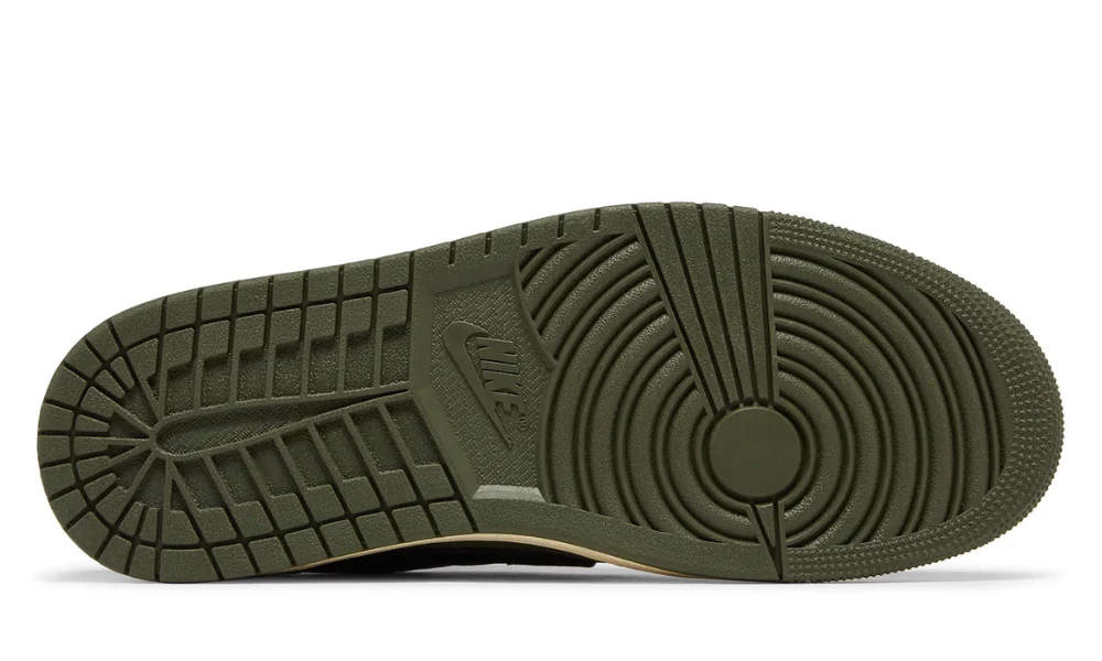Nike Air Jordan 1 Retro Low Travis Scott Reverse Olive Sneakers