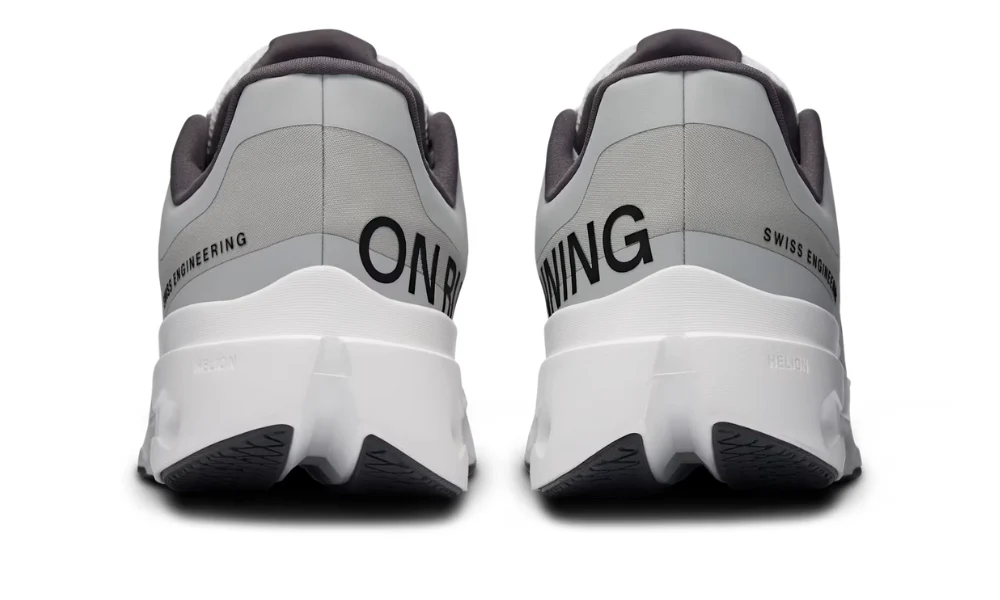 On Cloudsurfer Next Wide Glacier White Performance Running Shoes