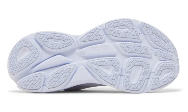 Hoka Bondi 8 White Running Shoes Maximum Cushioning Comfort
