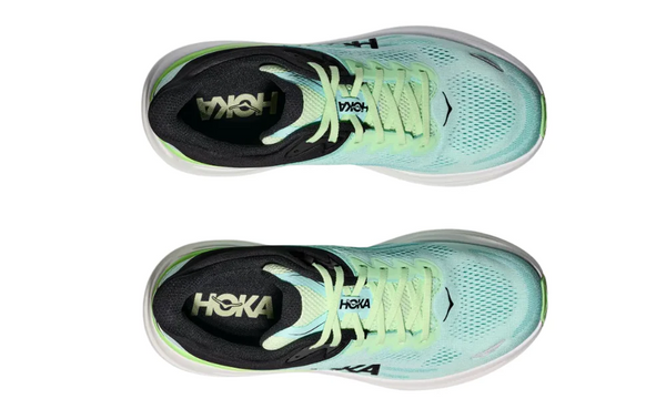 Hoka Bondi 9 Running Shoes Luna Moth Blue Spark Unisex
