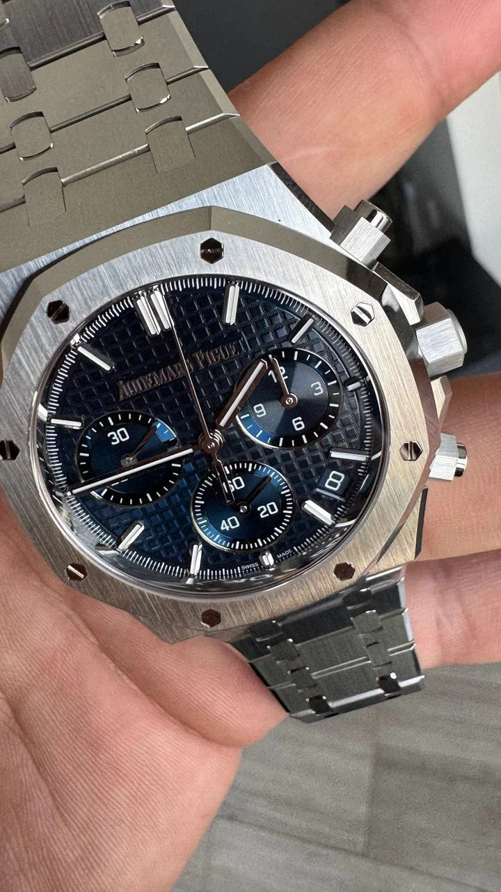 Audemars Piguet Royal Oak Anniversary Chronograph Luxury Automatic Wrist Watch