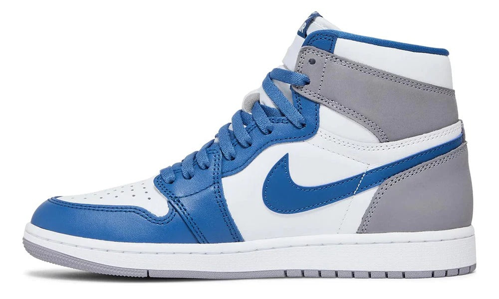 Air Jordan 1 Retro High OG True Blue Leather Sneakers