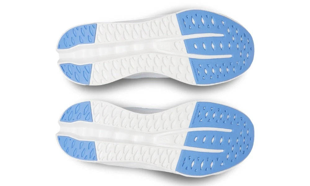 On Cloudsurfer Heather White Lightweight Performance Running Shoes for Training