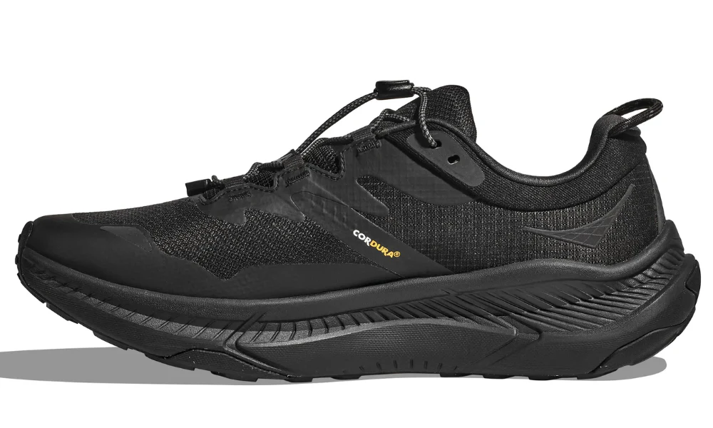 Hoka Transport GORE-TEX Triple Black Waterproof Urban Hiking Sneakers