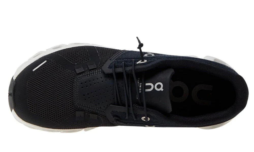 On Cloud 5 Lightweight Running Shoes Black White