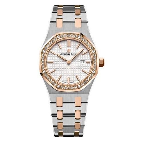 Audemars Piguet Royal Oak 33mm Stainless Steel Rose Gold Watch