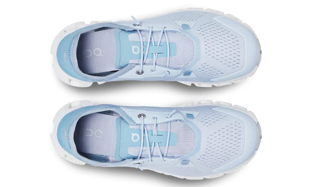 On Cloud 5 Coast Heather Chambray Lightweight Packable Travel Shoes