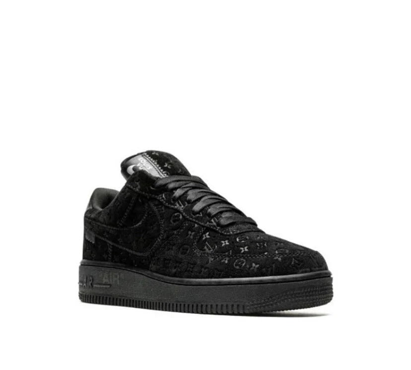 Nike Air Force 1 x Off-White x Louis Vuitton Black Sneaker
