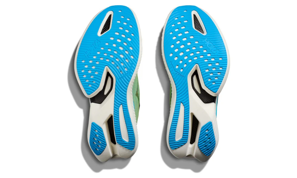 Hoka Cielo X1 Unisex Performance Road Running Shoes Blue Green