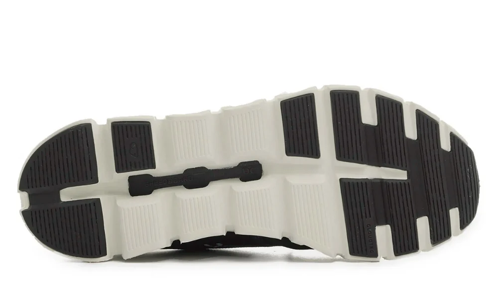 On Cloud 6 Waterproof Performance Running Shoes Black White