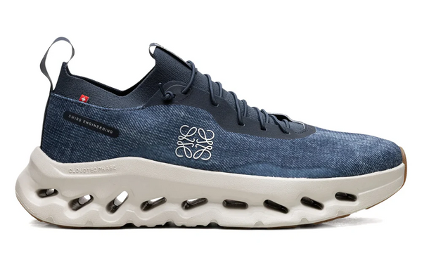 Loewe x On Running Cloudtilt Luxury Lifestyle Sneakers Denim Blue