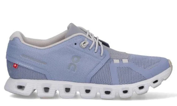 On Running Cloud 5 Blue Lightweight Recycled Mesh Sneakers